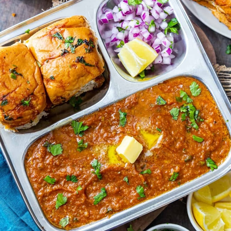 Savor our authentic pav