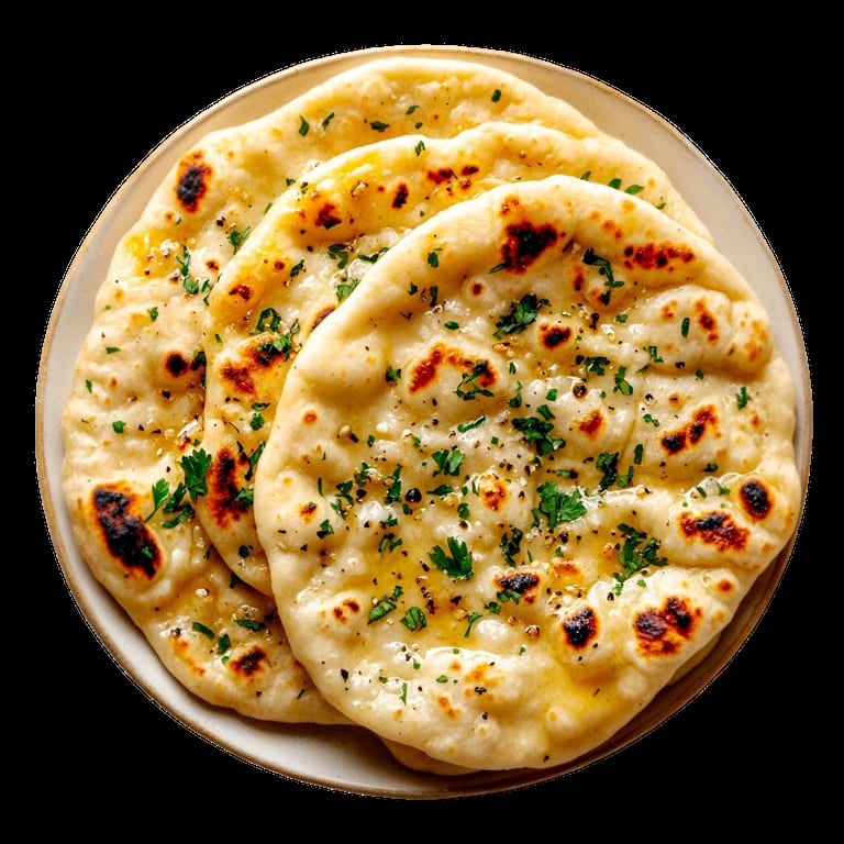 Delicious Garlic Naan
